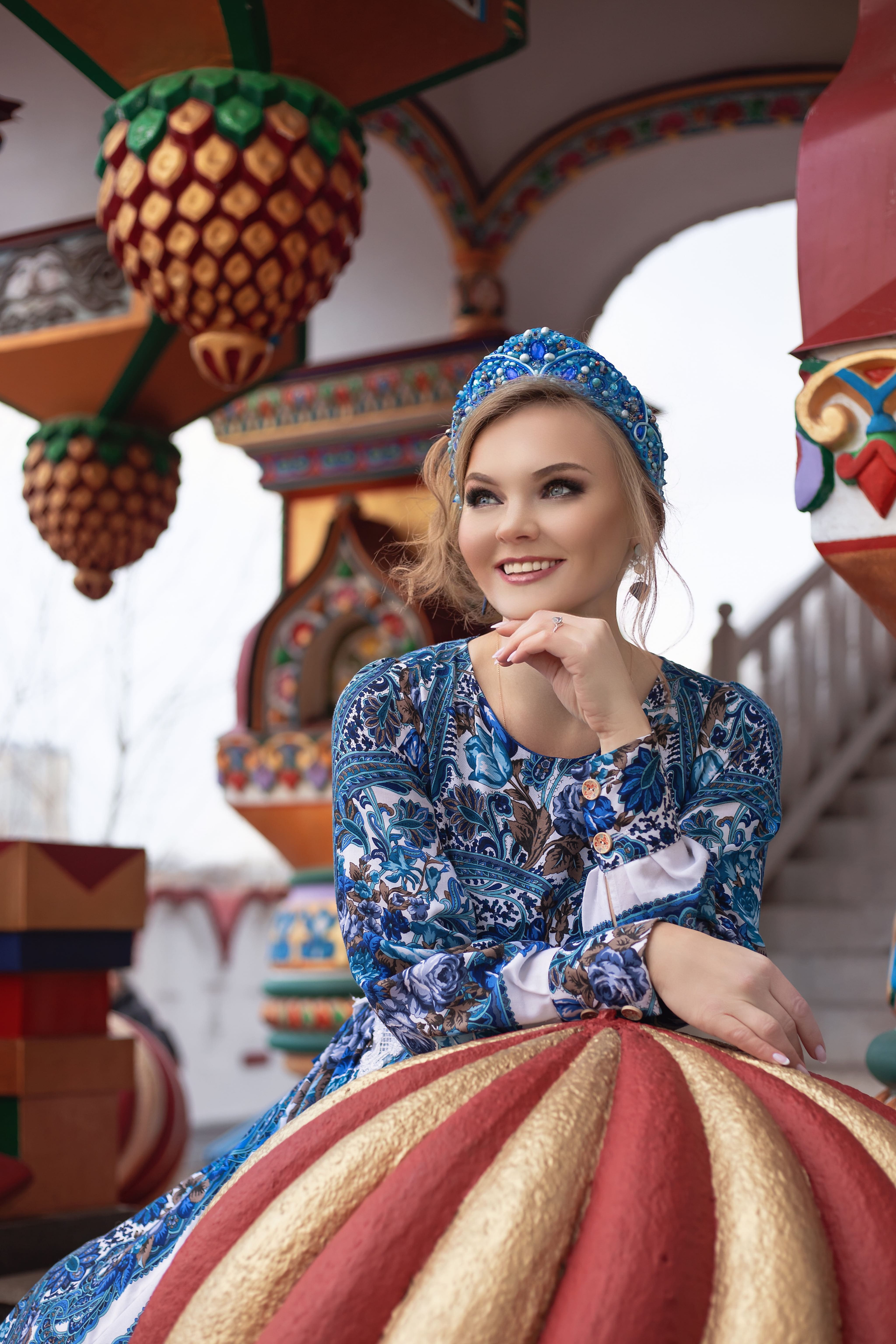 фотосессия с макияжем и одеждой