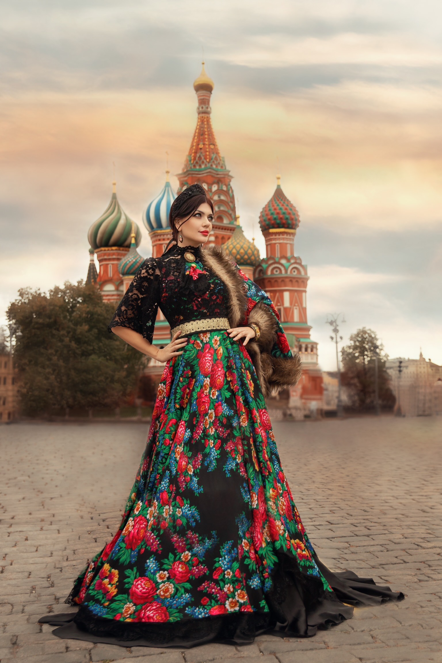 идеи для женской фотосессии с одежой и визажем