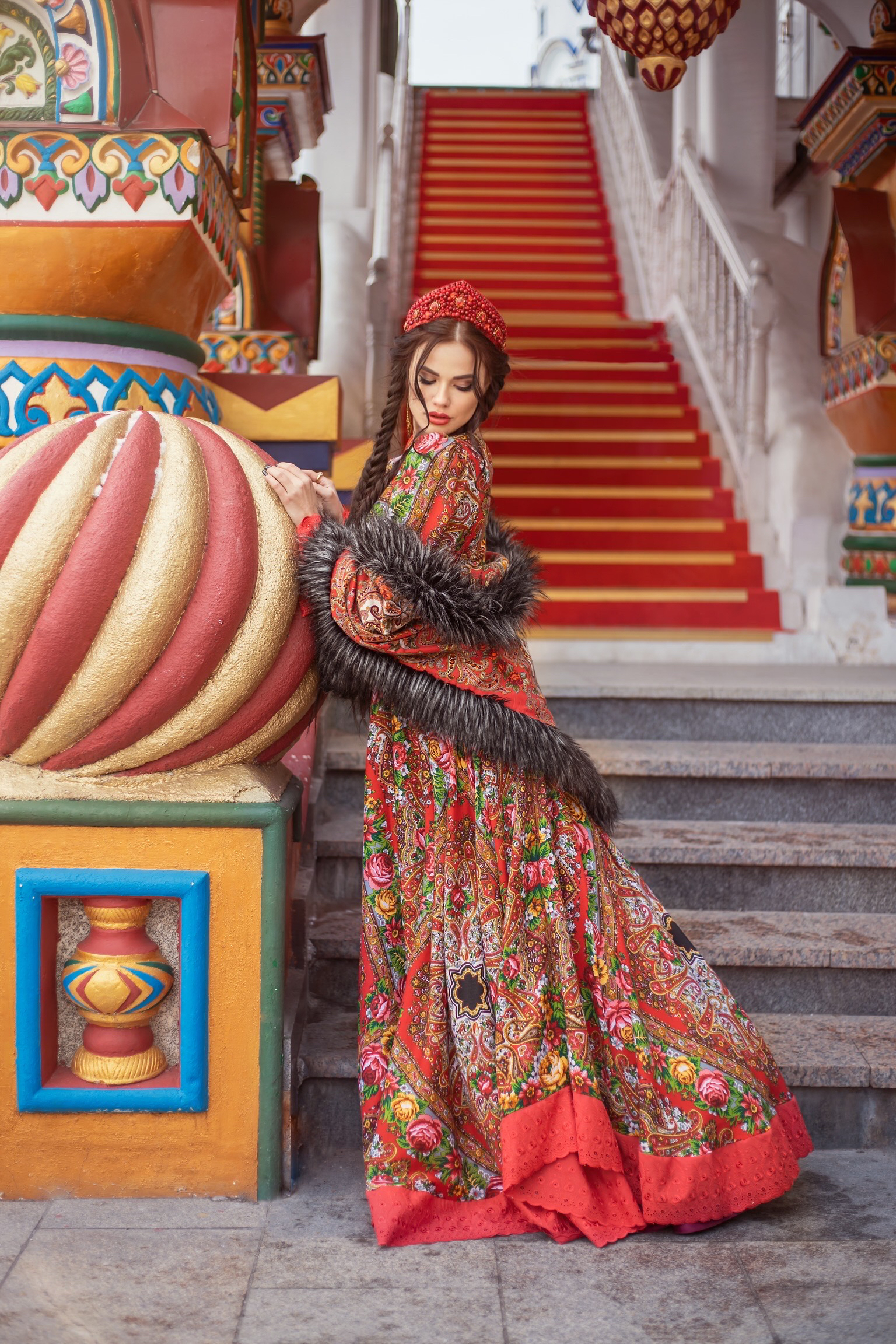 фотосессия с макияжем и одеждой