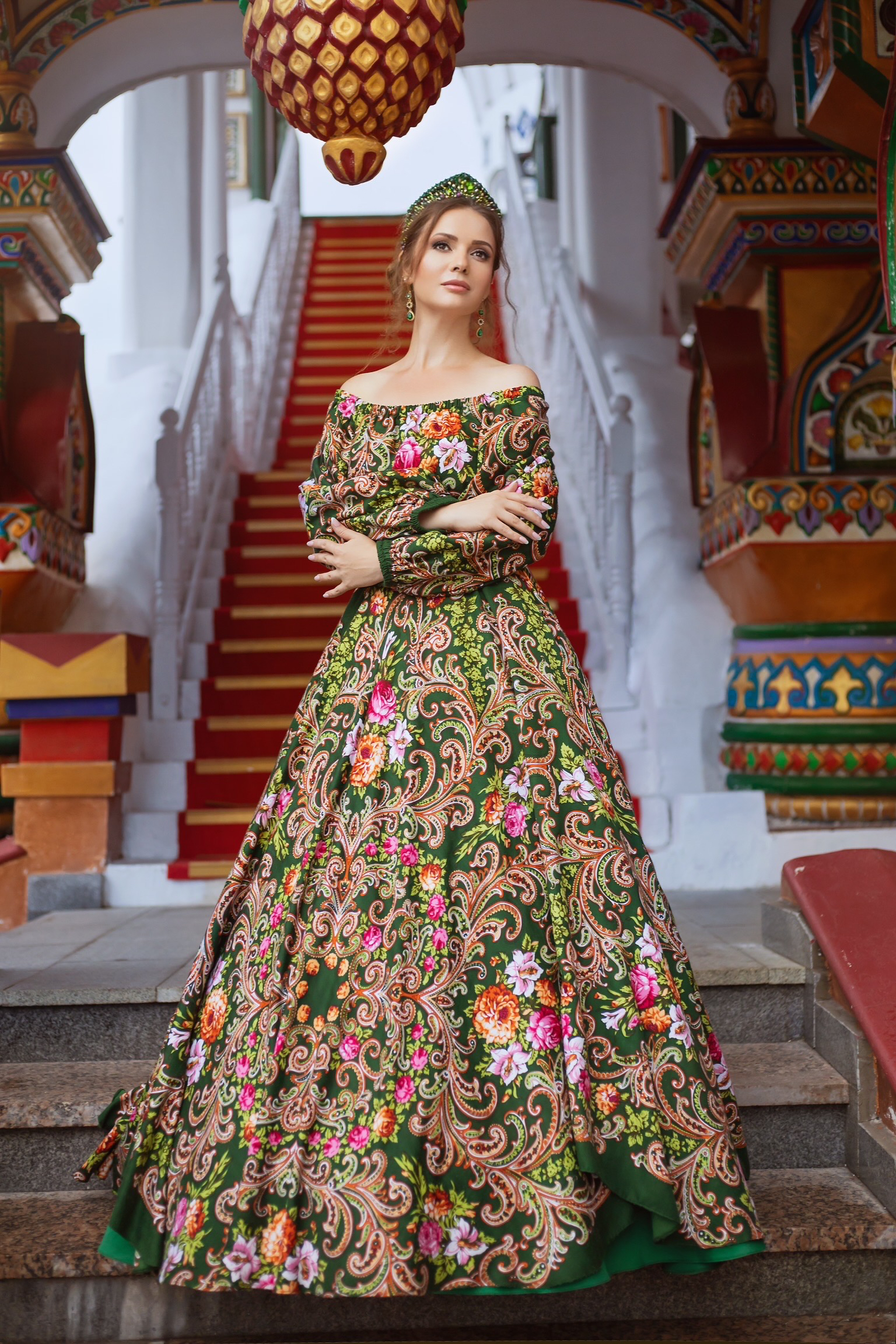 фотосессия с прической макияжем и одеждой