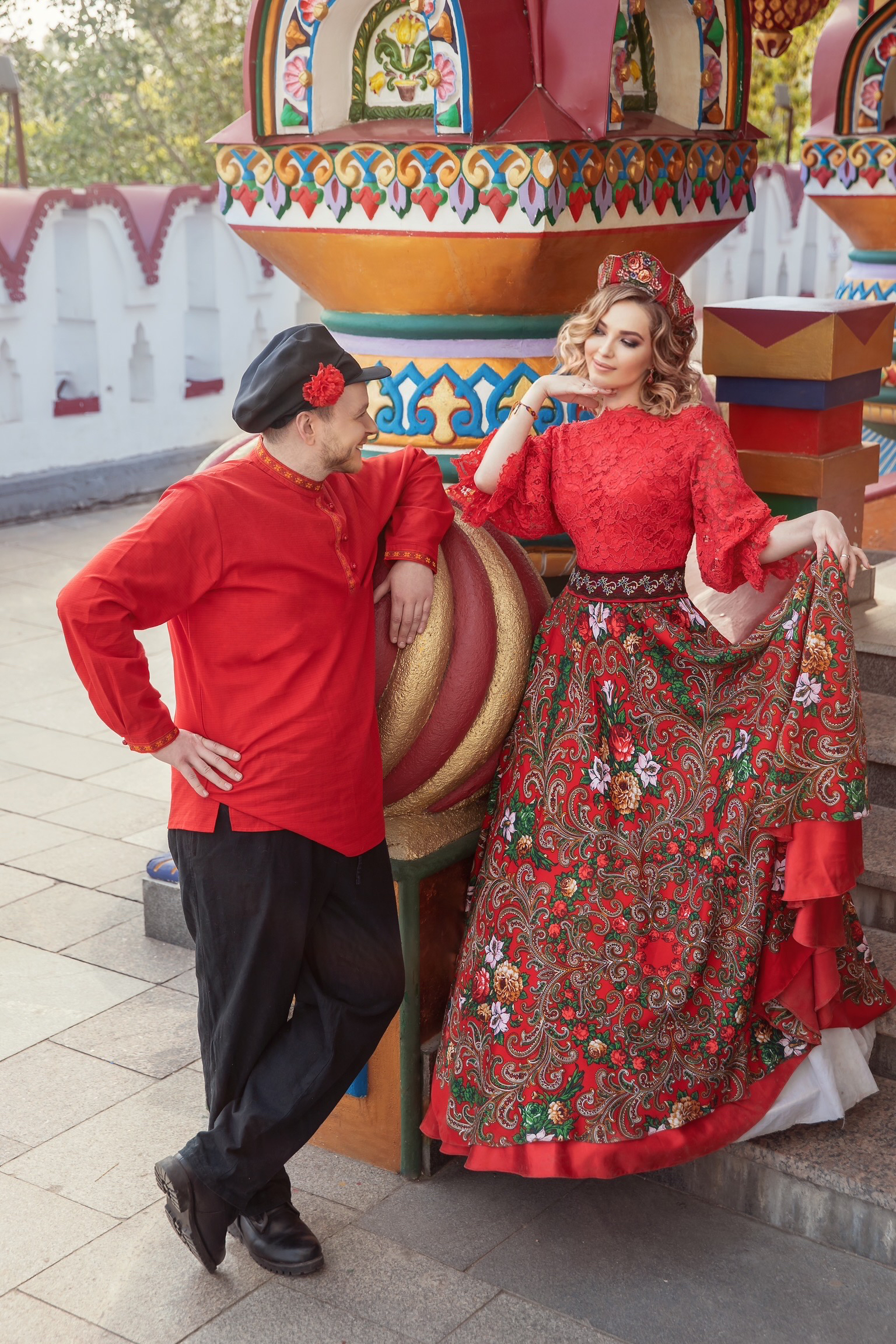 фотосессия девушка парень